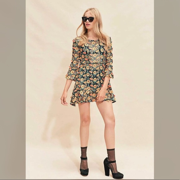 For Love And Lemons Dresses & Skirts - NWOT For Love and Lemons Amelia Swing Mini Dress M